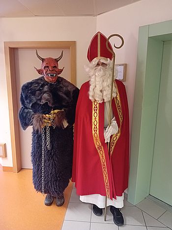 Krampus und Nikolaus